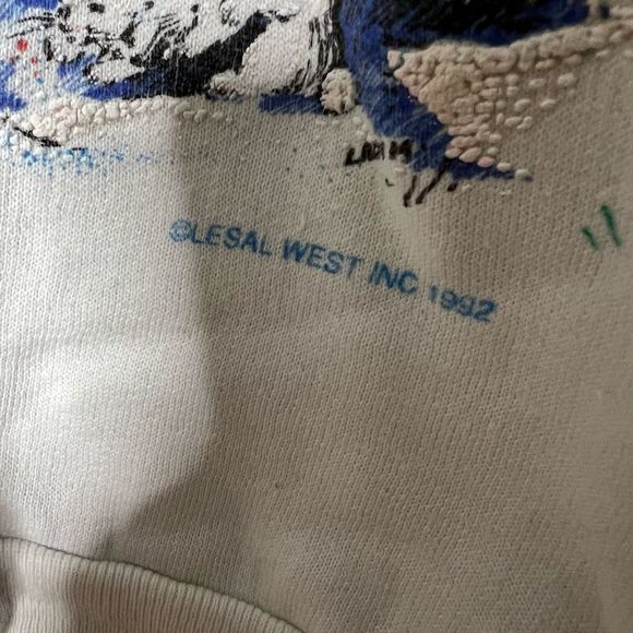 VTG 1992 Winter Crewneck XL - Picture 5 of 5